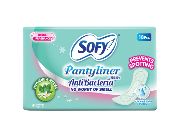 SOFY Pantyliner AntiBacteria