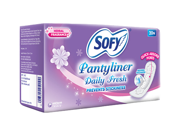 Sofy Pantyliner Sanitary Napkin With Fragrance for Non Period Days