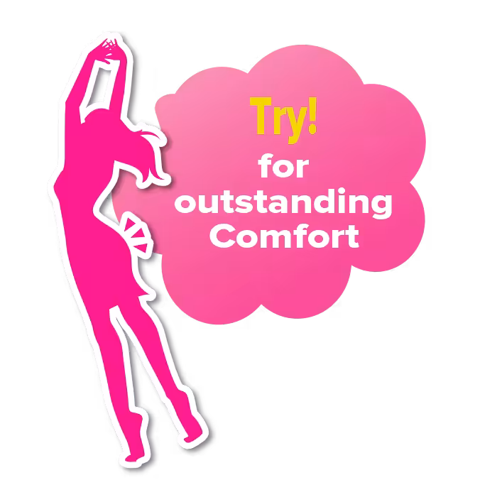 Try! for outstanding Comfort with sofy Tampons