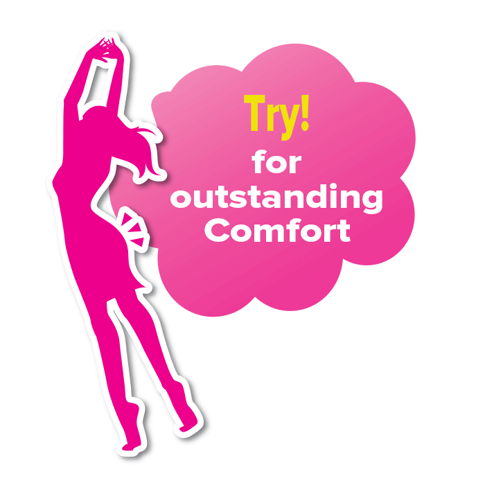 Try! for outstanding Comfort with sofy Tampons
