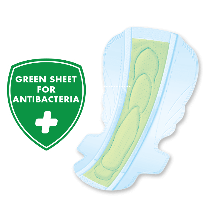 Green Sheet for Antibacteria Protection