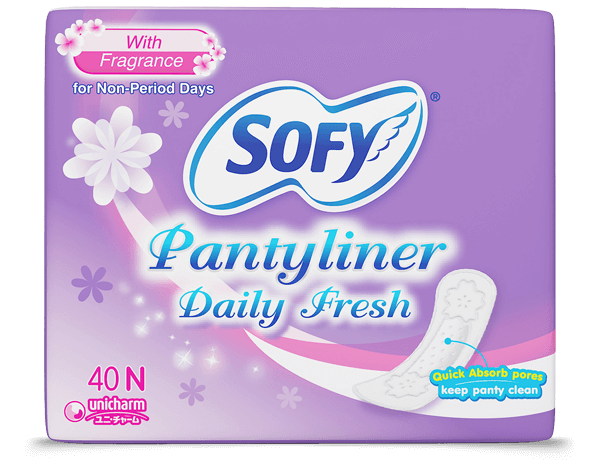 Sofy Pantyliner Daily Fresh 40pads with Fragrance