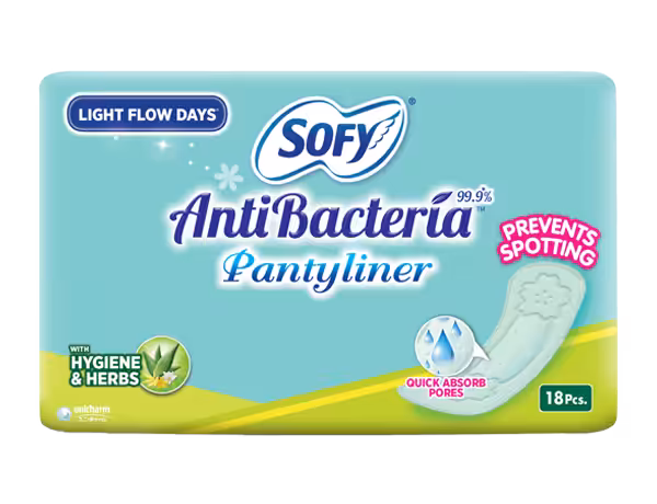 SOFY Pantyliner AntiBacteria