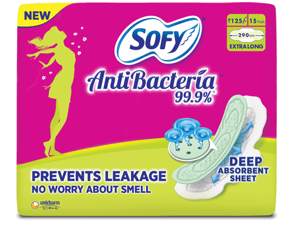 Antibacteria Extra Long XL 15pads at Rs 125