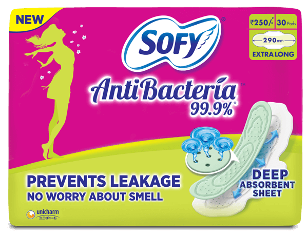 Antibacteria Extra Long XL 30 pads at Rs 250