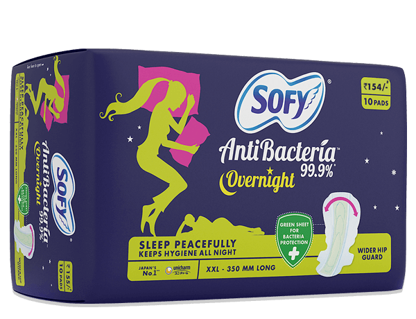 Sofy Antibacteria overnight napkin XXL 10pads