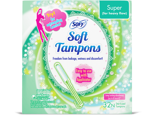 Sofy Tampons Super For Heavy Flow 32Pieces