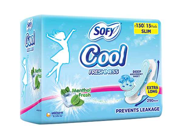 Sofy Cool Extra Long Pads For Irritation Free Period