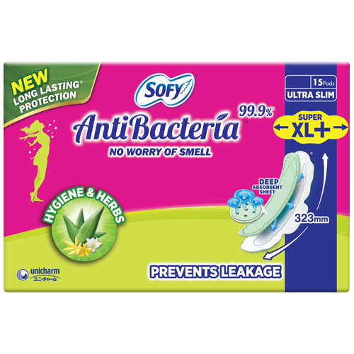SOFY AntiBacteria Super XL+