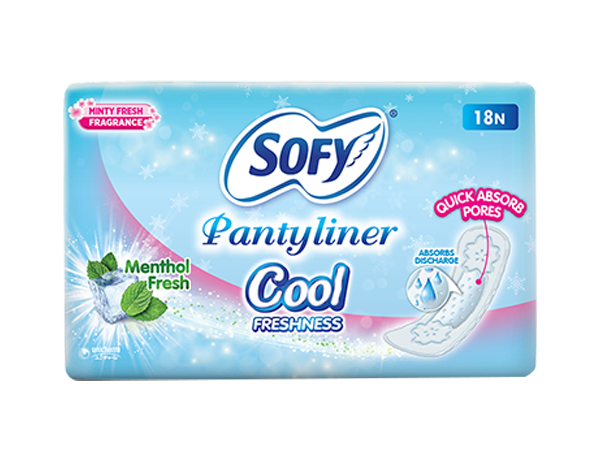 Pantyliner with Cool Freshness