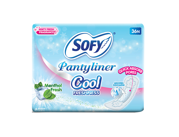 Sofy Panty Liner with cool freshness 36pads