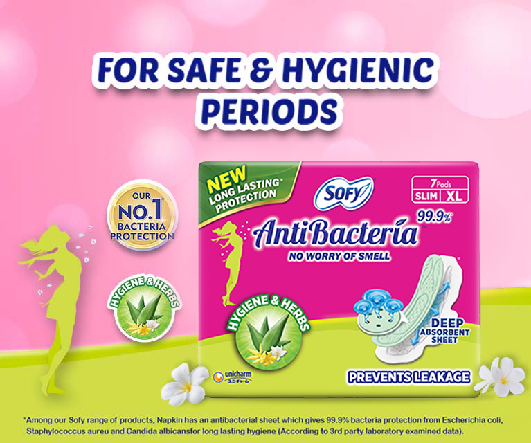 For Safe & Hygienic Periods