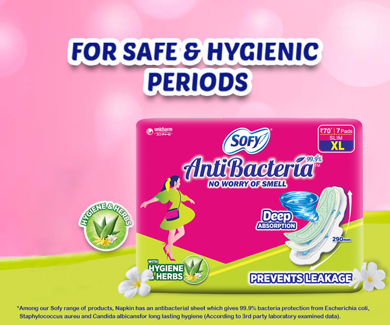 For Safe & Hygienic Periods