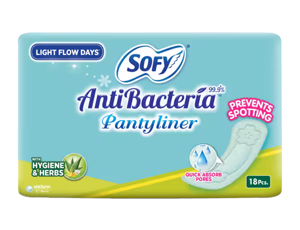 AntiBacteria Pantyliner