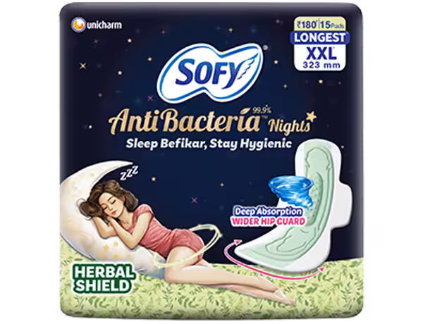 SOFY AntiBacteria Nights