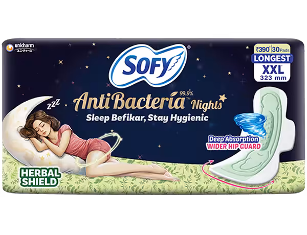 SOFY AntiBacteria Nights