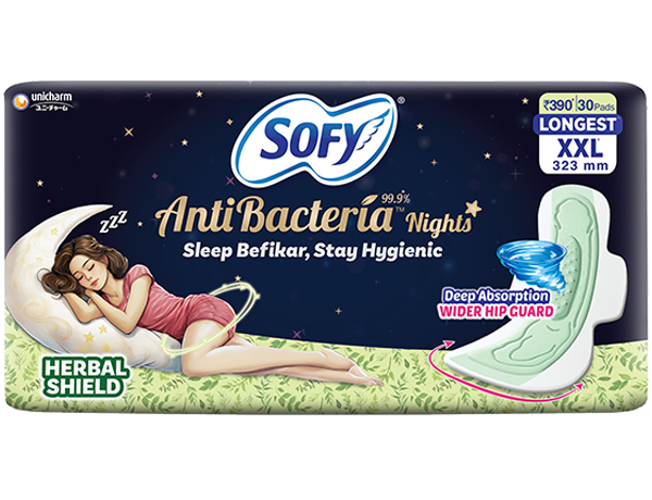 SOFY AntiBacteria Nights