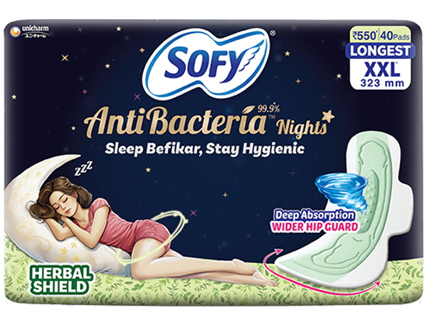 SOFY AntiBacteria Nights