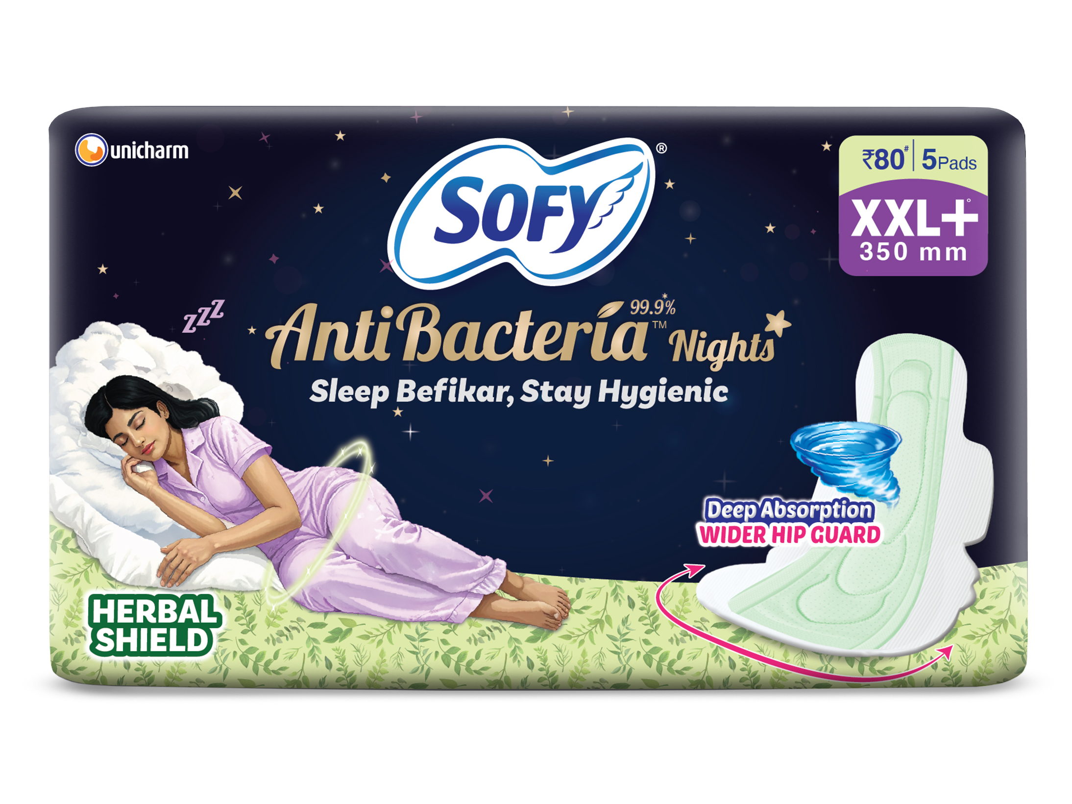 SOFY AntiBacteria Nights