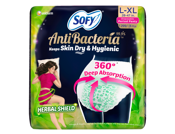 Sofy Antibacteria Period Panty